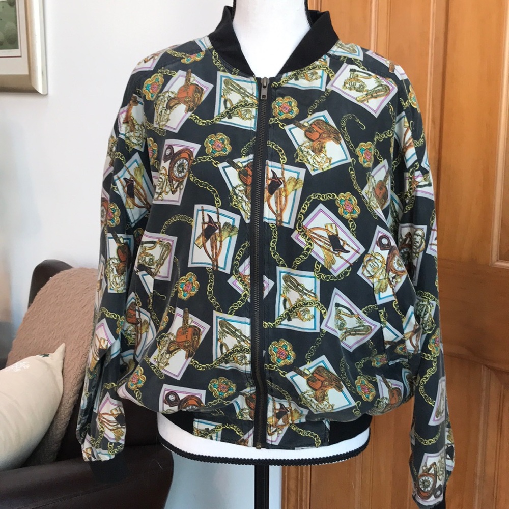 Robert Stock 90’s Bomber Jacket